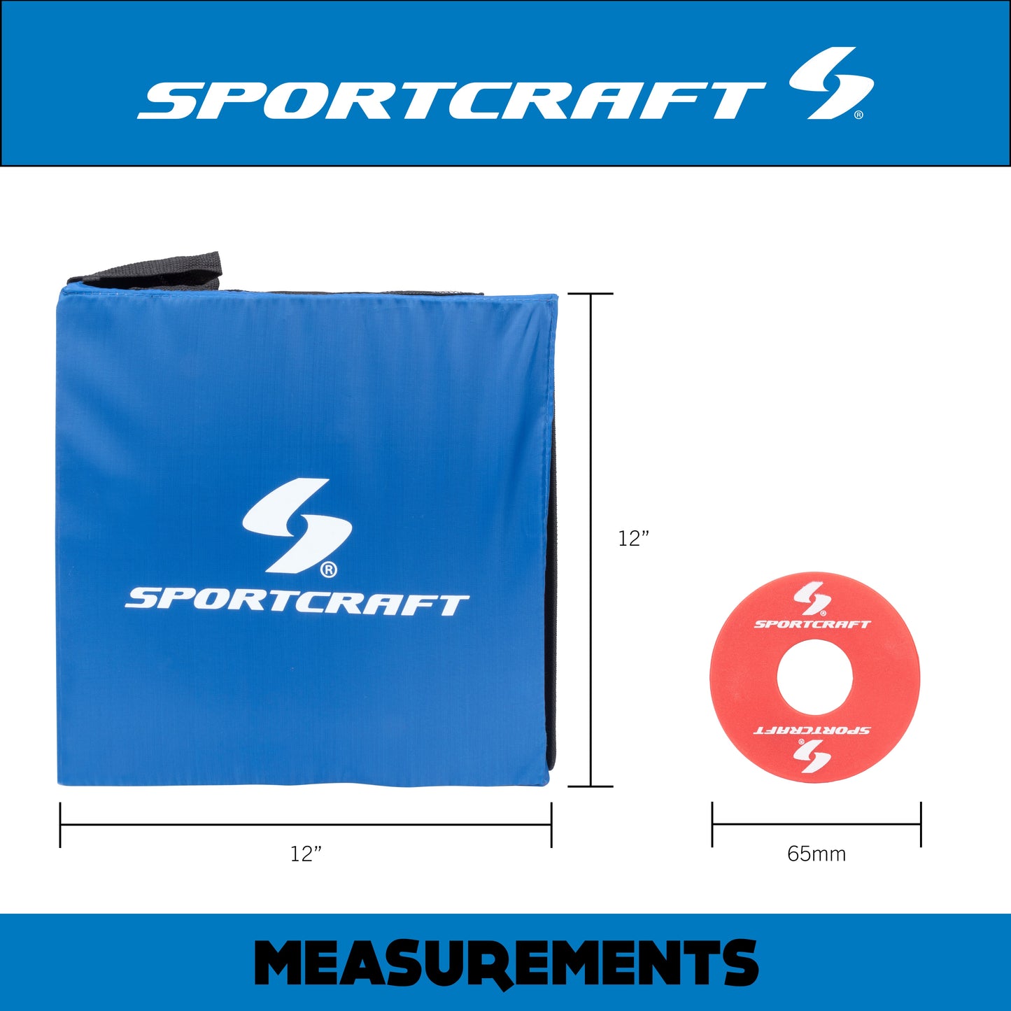 Portable Washer Toss Game with 8 Weighted Steel Washers for up-to 2 Teams