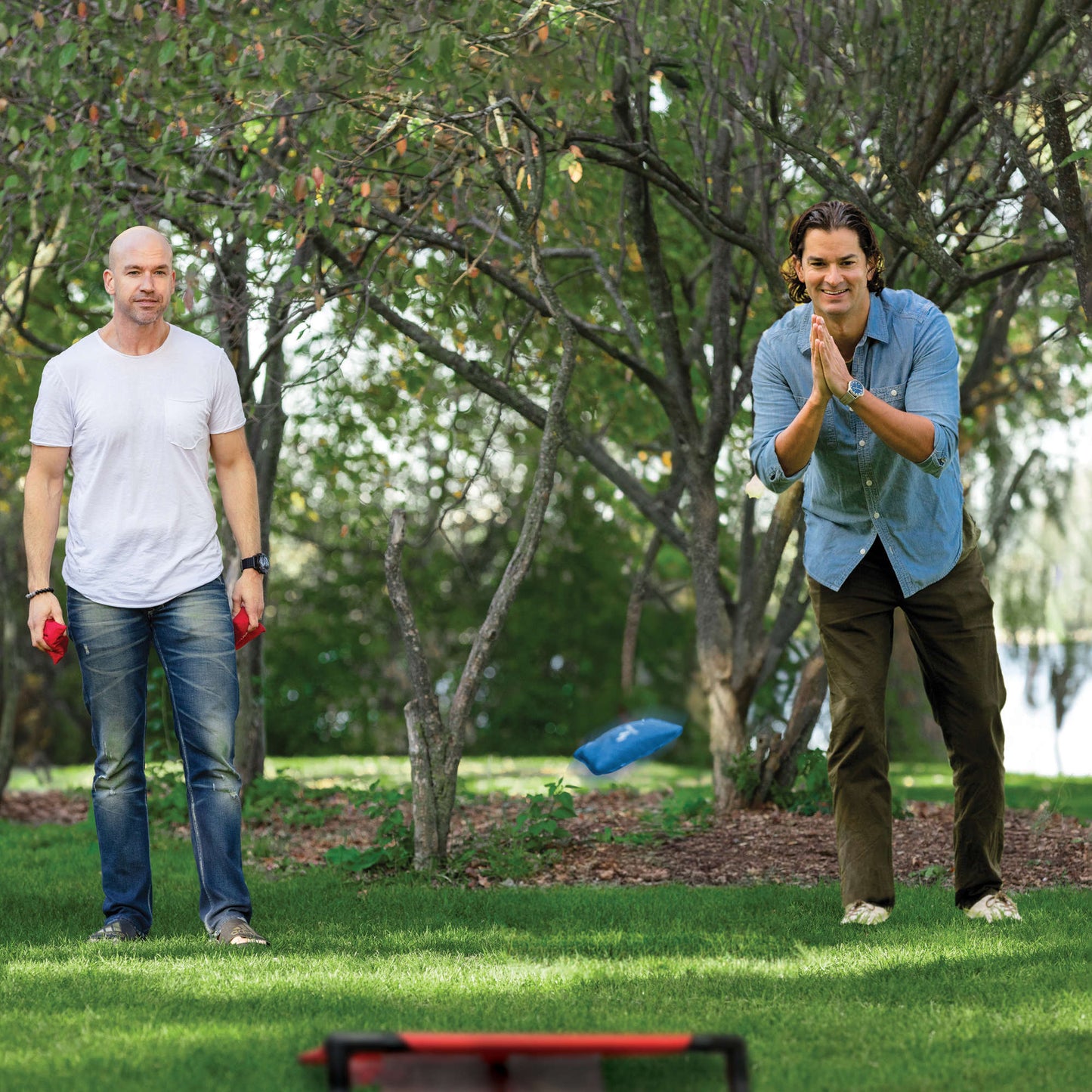 Bean Bag Toss, Lightweight Design for up-to 2 Teams