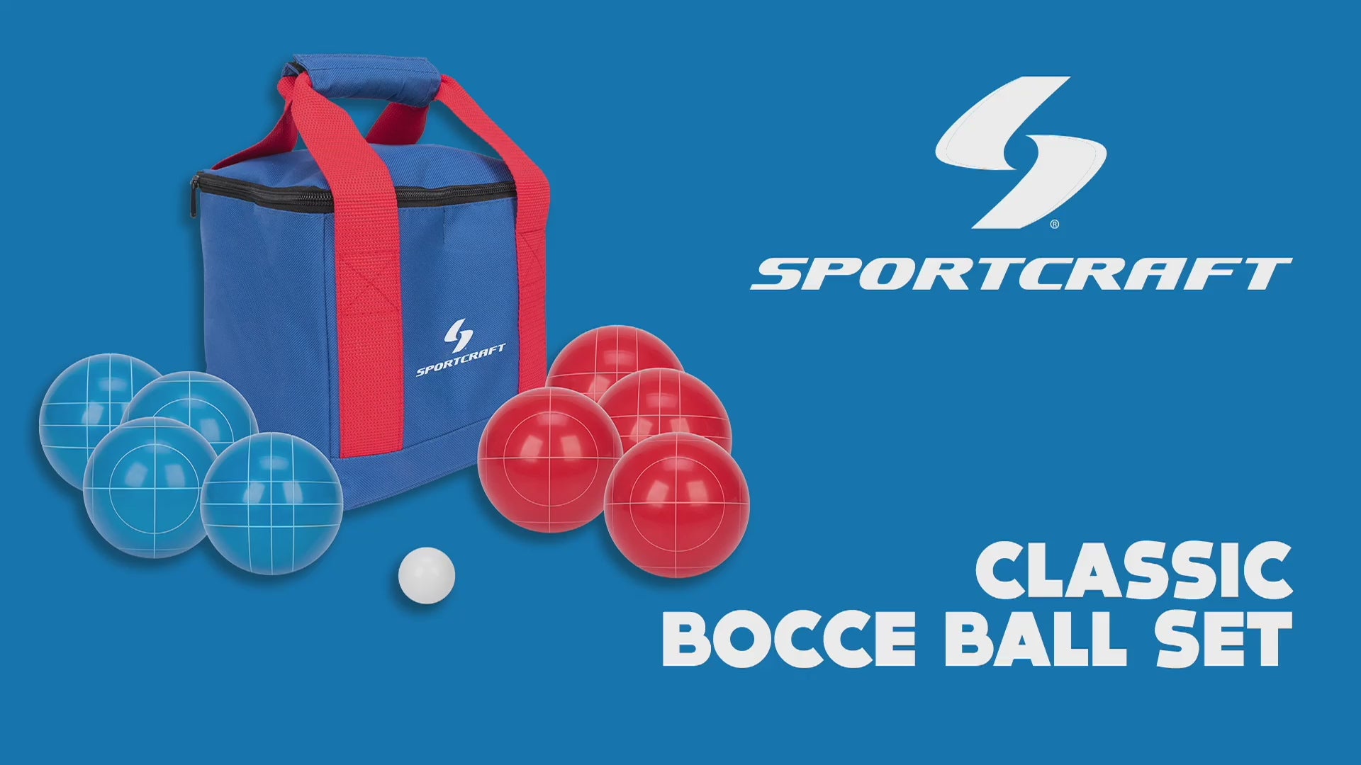 Sportcraft Bocce Ball Set Video showing product