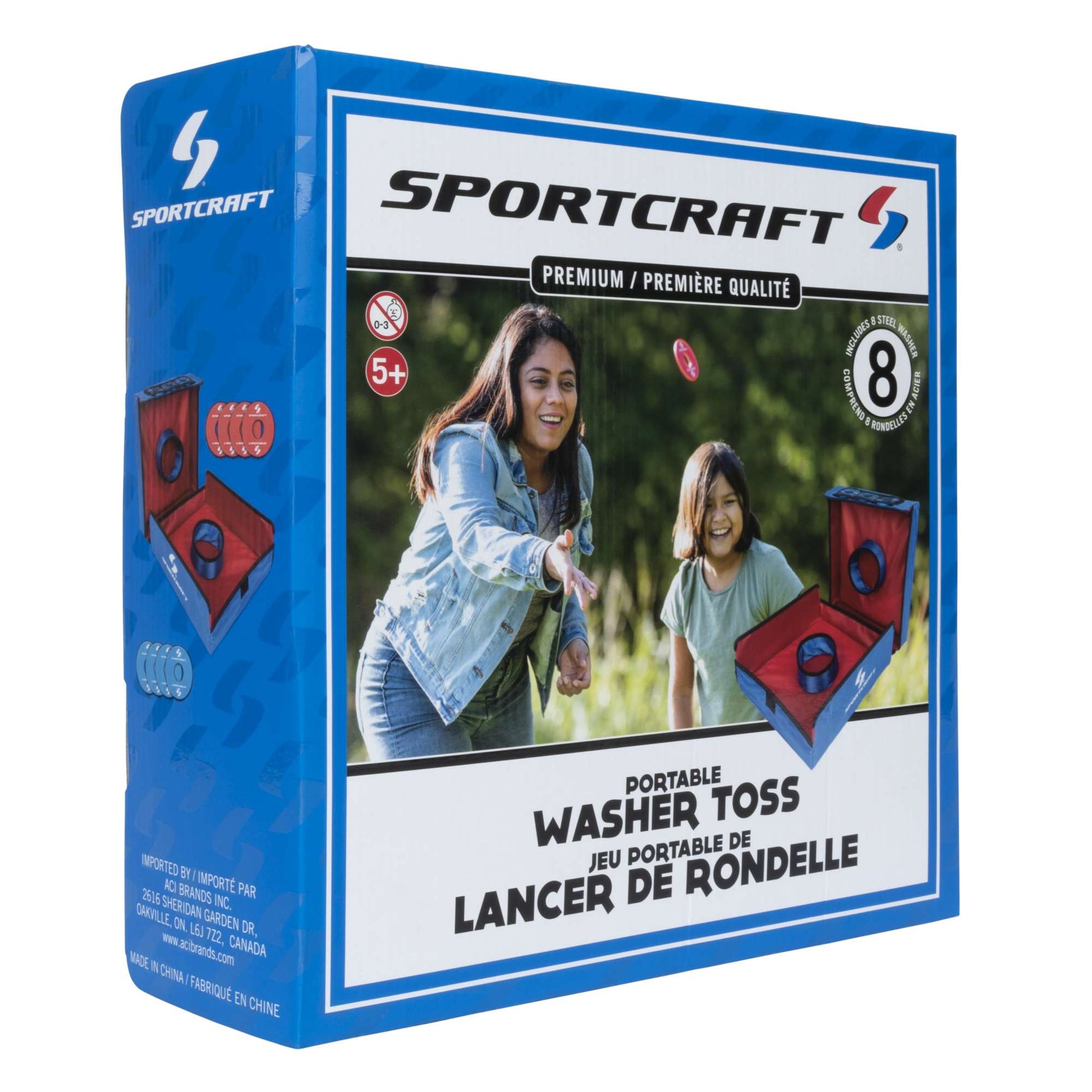 Sportcraft Washer Toss Portable game packaging